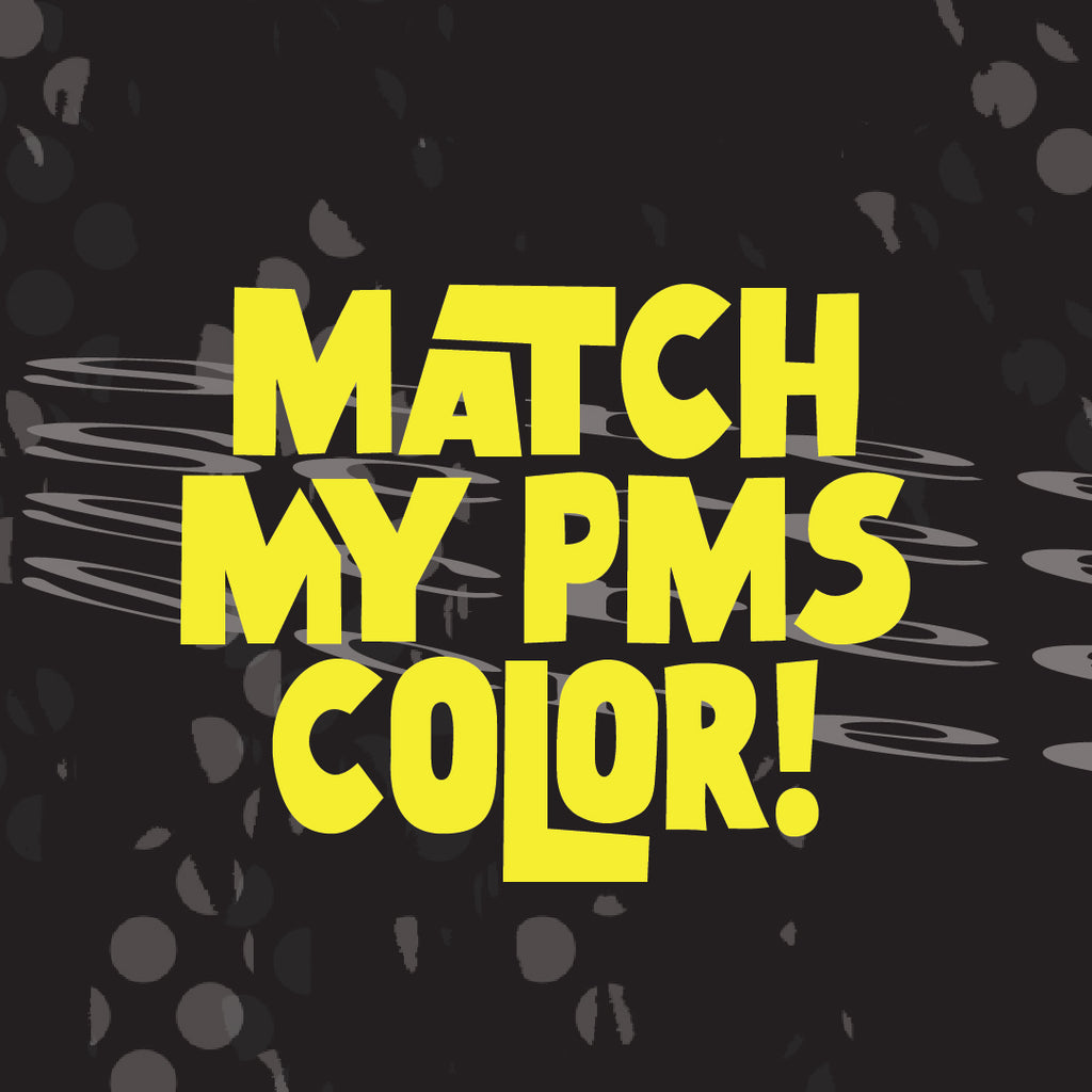PMS INK COLOR MATCH | Burn My Screen!